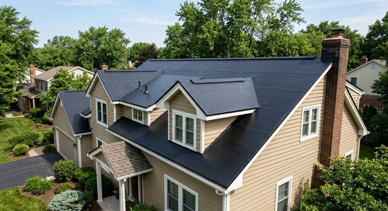 Rubber Roof Installation in Lawrenceburg, IN