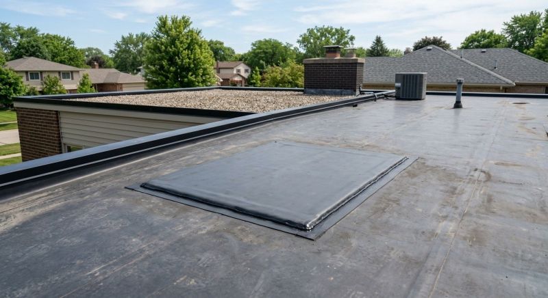 Rubber Roof Repair in Covington, KY