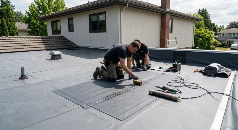 Rubber Roof Repair in Florence, KY