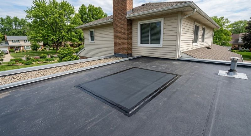 Rubber Roof Repair in Rising Sun, IN