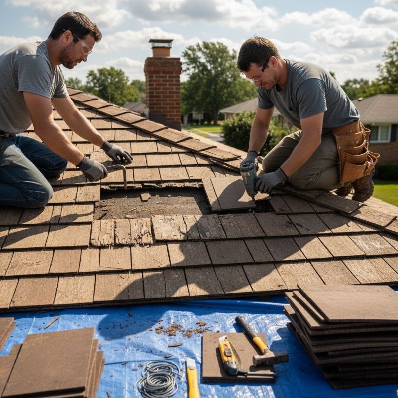 Shake Shingle Repair in Cincinnati, OH
