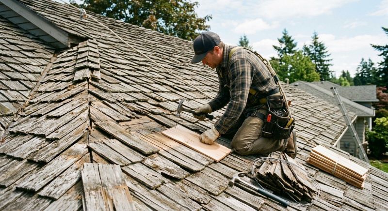 Shake Shingle Repair in Harrison, OH