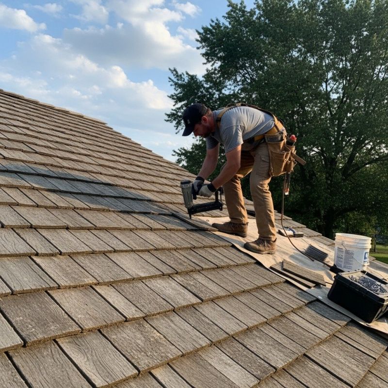 Shake Shingle Repair in Okeana, OH