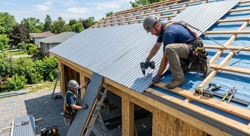 Sheet Roofing Installation in Covington, KY