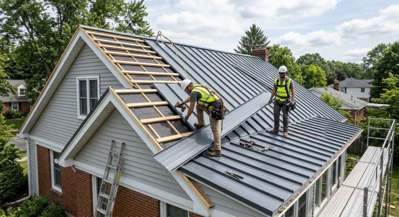 Sheet Roofing Installation in Harrison, OH