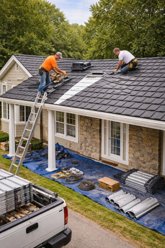 Sheet Roofing Installation in West Harrison, IN