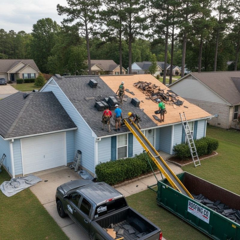 Shingle Roof Replacement in Lawrenceburg, IN