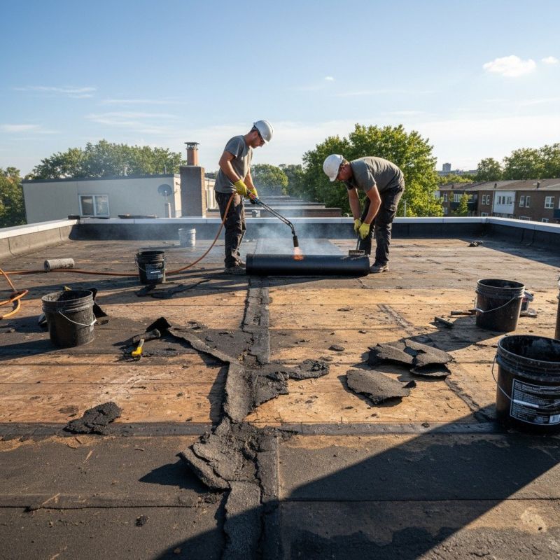 Single Ply Roof Repair in Fort Thomas, KY