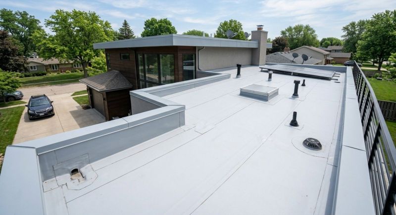 Single Ply Roof Replacement in Lawrenceburg, IN