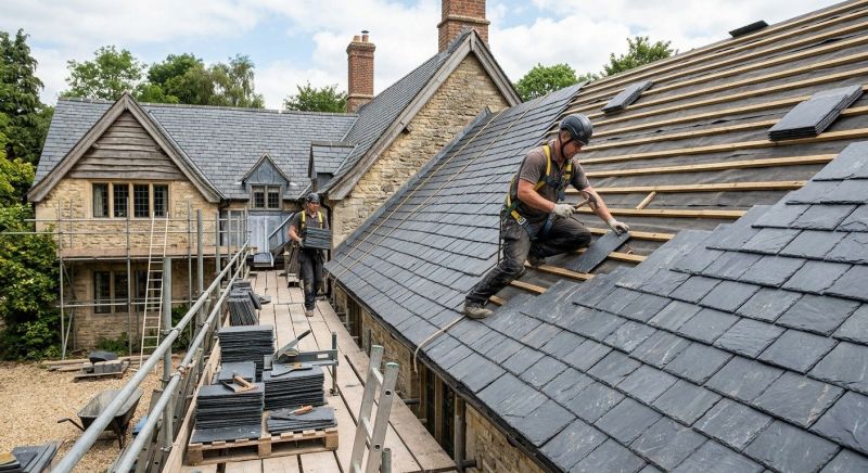 Slate Roof Installation in Independence, KY