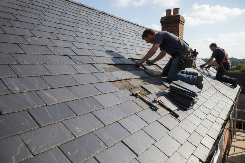 Slate Roof Repair in Aurora, IN