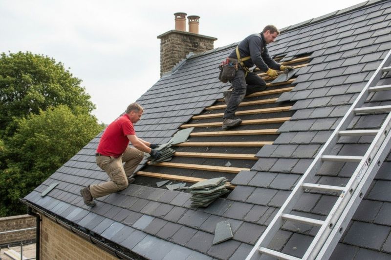 Slate Roof Repair in Lawrenceburg, IN