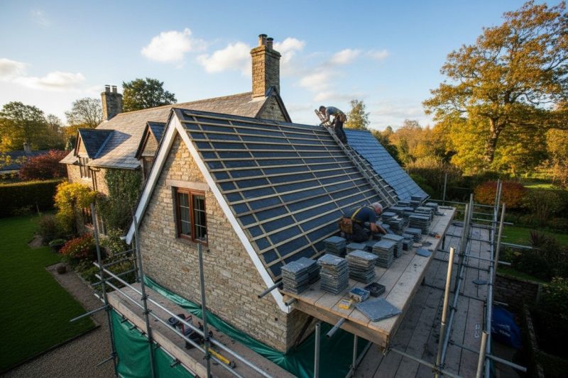 Slate Roof Replacement in Brookville, IN
