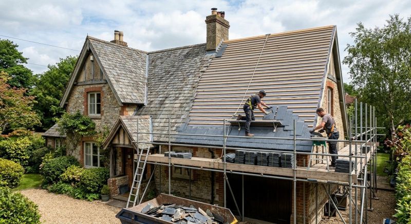 Slate Roof Replacement in Independence, KY