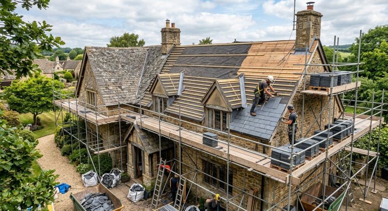Slate Roof Replacement in Independence, KY