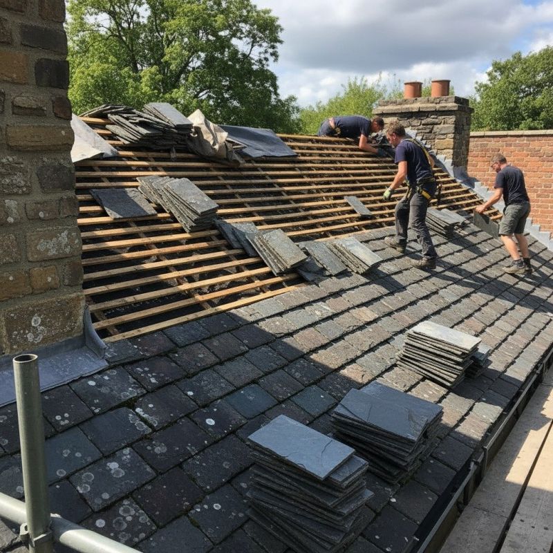 Slate Roof Replacement in Newport, KY