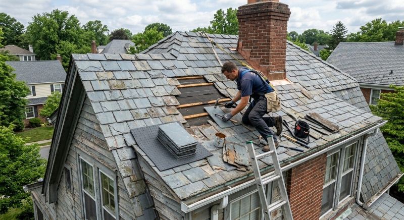 Slate Shingles Repair in Covington, KY