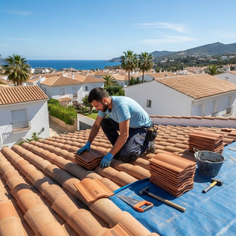 Spanish Tile Roof Repair in Lawrenceburg, IN