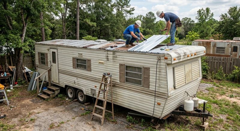 Standing Seam Roof Repair in Lawrenceburg, IN