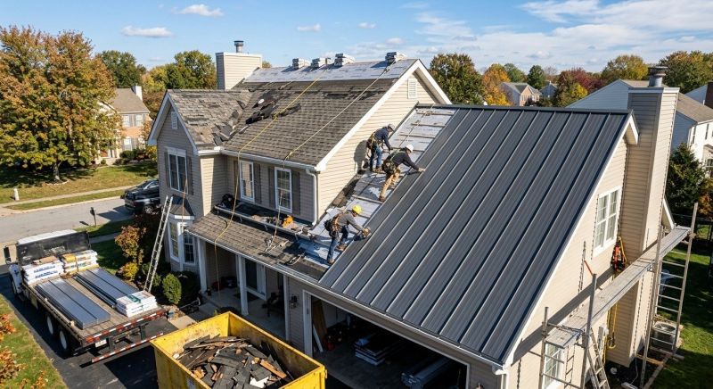 Steel Roof Replacement in Cincinnati, OH