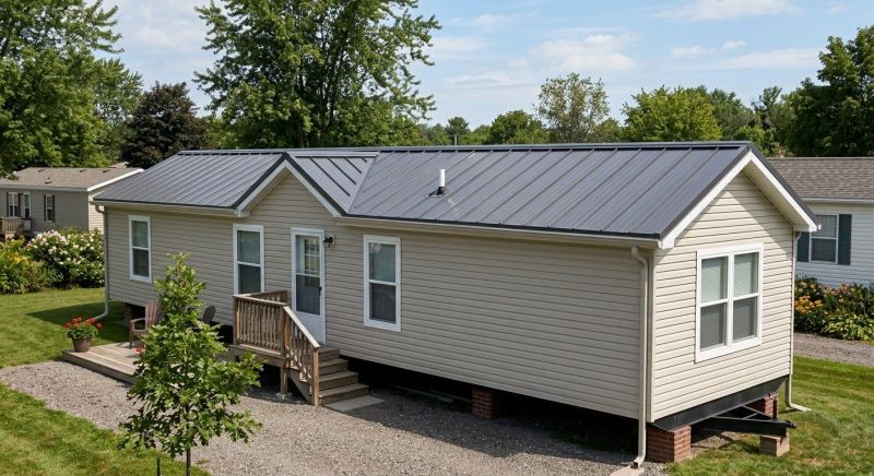 Steel Roof Replacement in Rising Sun, IN