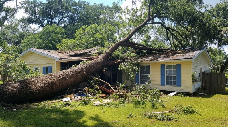 Storm Damage Roof Repair in Versailles, IN