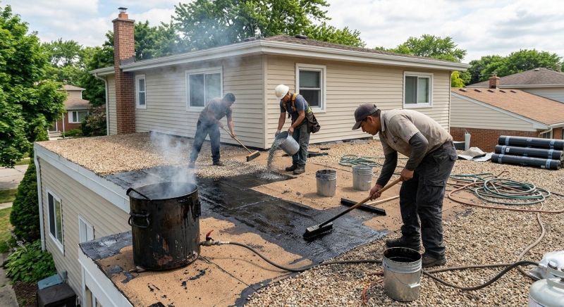 Tar And Gravel Roof Repair in Covington, KY