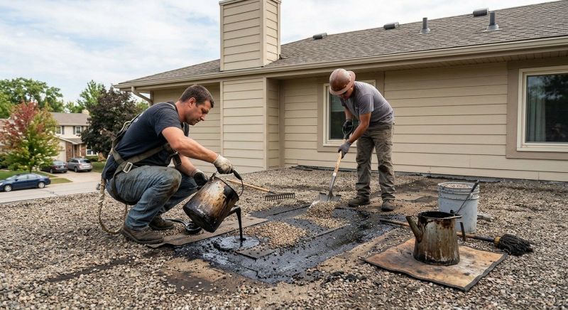 Tar And Gravel Roof Repair in Lawrenceburg, IN