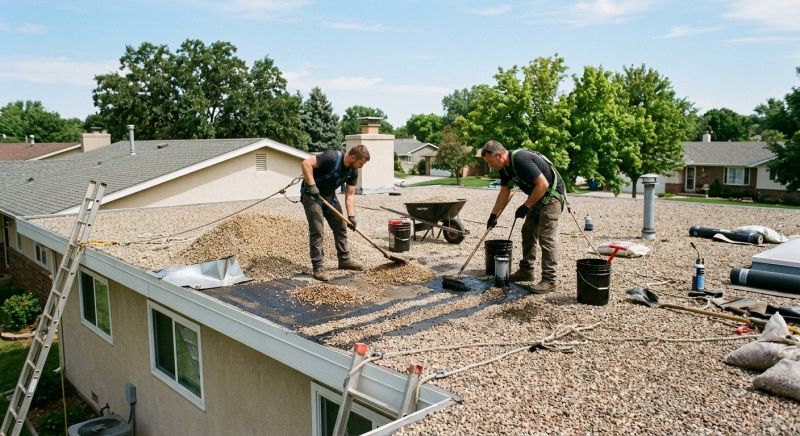 Tar And Gravel Roof Repair in Union, KY