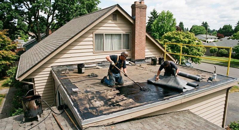 Tar Roof Repair in Versailles, IN