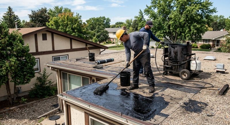 Tar Roof Repair in West Harrison, IN