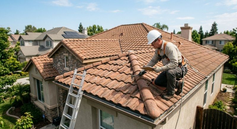 Tile Roof Inspection in Lawrenceburg, IN