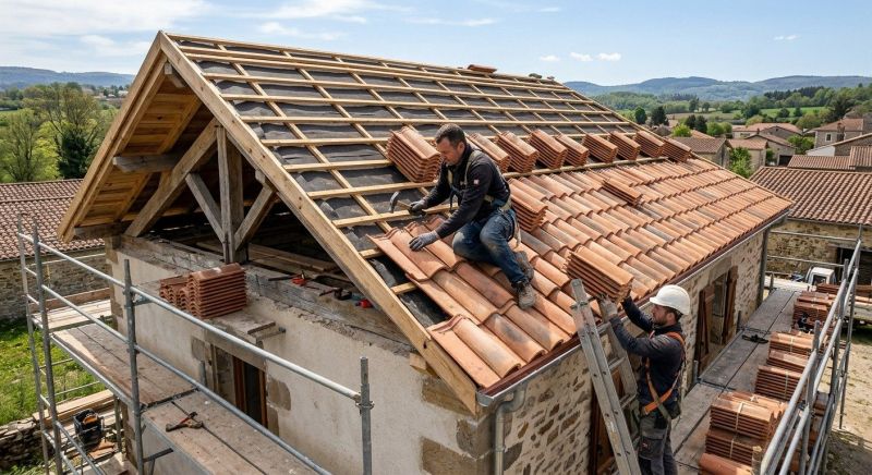 Tile Roof Installation in Rising Sun, IN