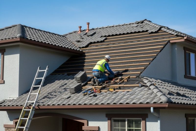 Tile Roof Repair in Lawrenceburg, IN