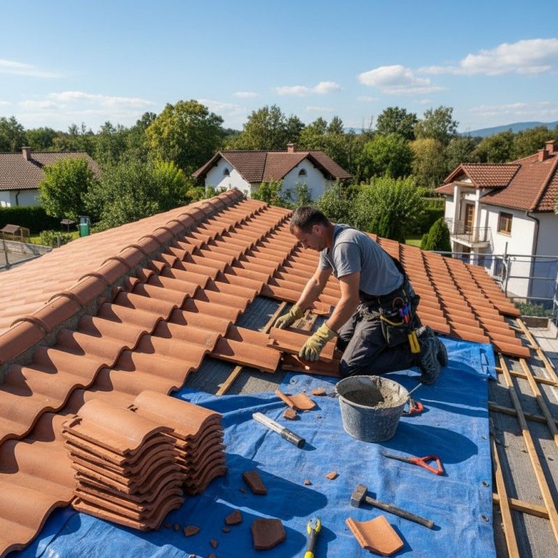 Tile Roof Repair in Sunman, IN