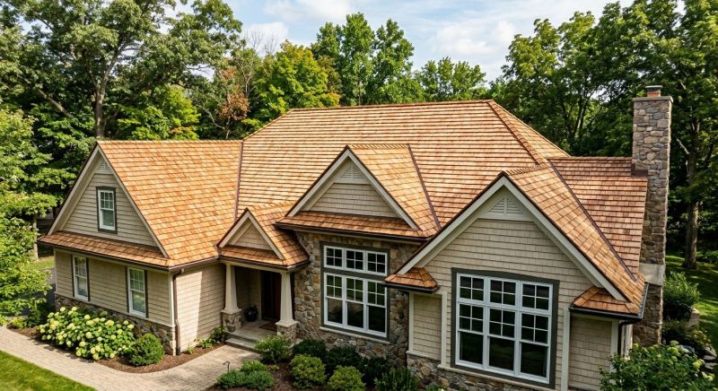 Wood Roofing Installation in Aurora, IN