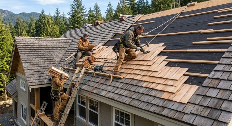 Wood Roofing Installation in Brookville, IN