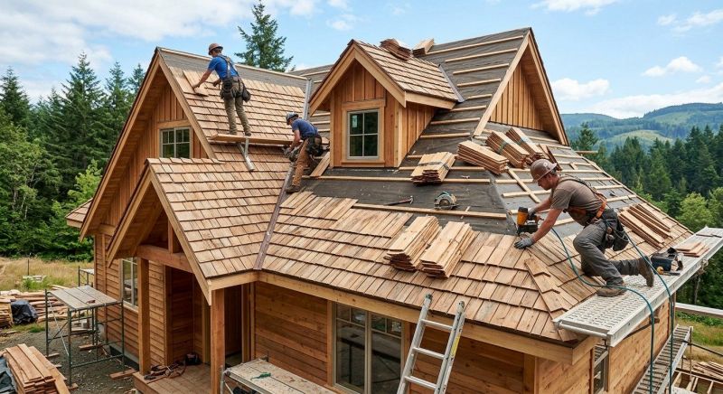 Wood Roofing Installation in Independence, KY