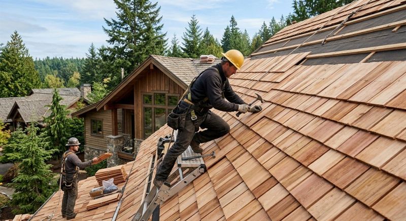 Wood Roofing Installation in Independence, KY