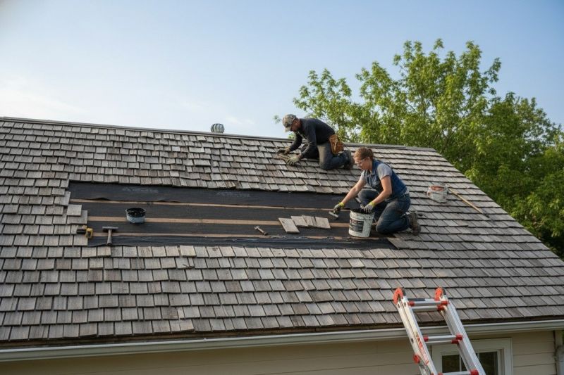 Wood Shake Roof Repair in Union, KY